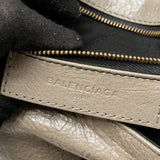 Balenciaga designer handbag leather closeup detail