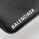 Side view of Balenciaga handbag Black premium designer bag