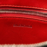 Balenciaga designer handbag calf closeup detail