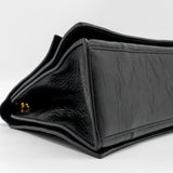 Balenciaga designer handbag calf closeup detail
