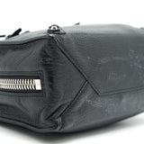 Balenciaga authentic luxury handbag Black leather craftsmanship