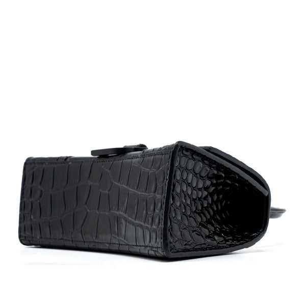 Balenciaga designer handbag calf closeup detail
