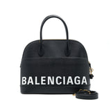 Balenciaga women's handbag Black luxury designer leather