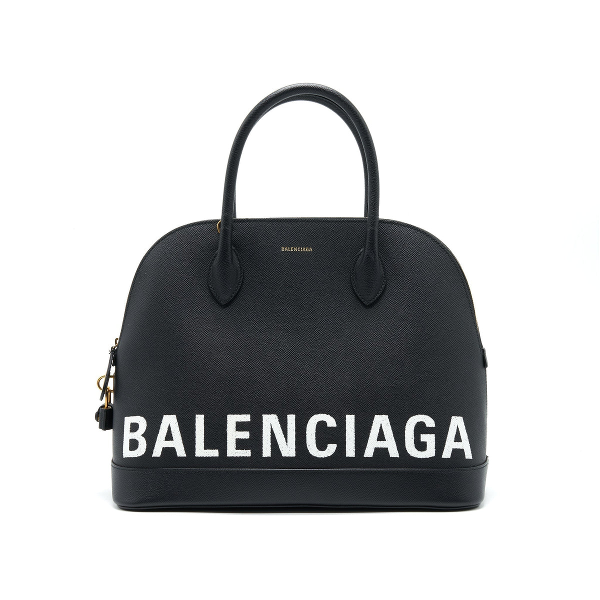 Balenciaga designer handbag leather closeup detail