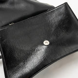 Balenciaga authentic luxury handbag Black leather craftsmanship