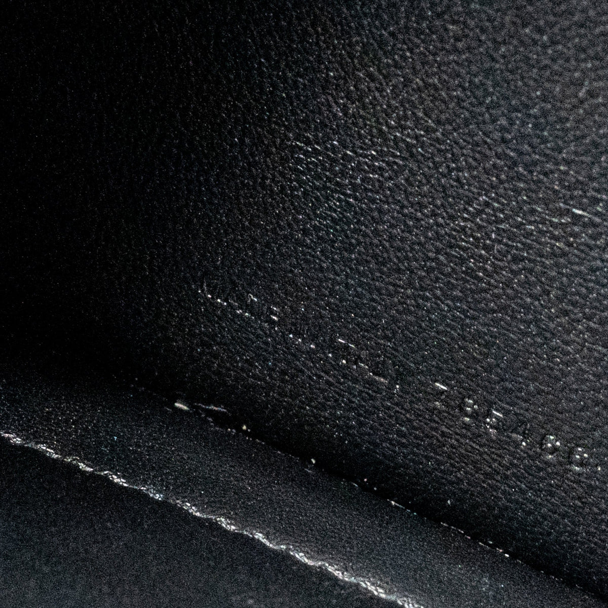 Balenciaga designer handbag leather closeup detail