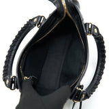 Balenciaga women's handbag Black luxury designer leather