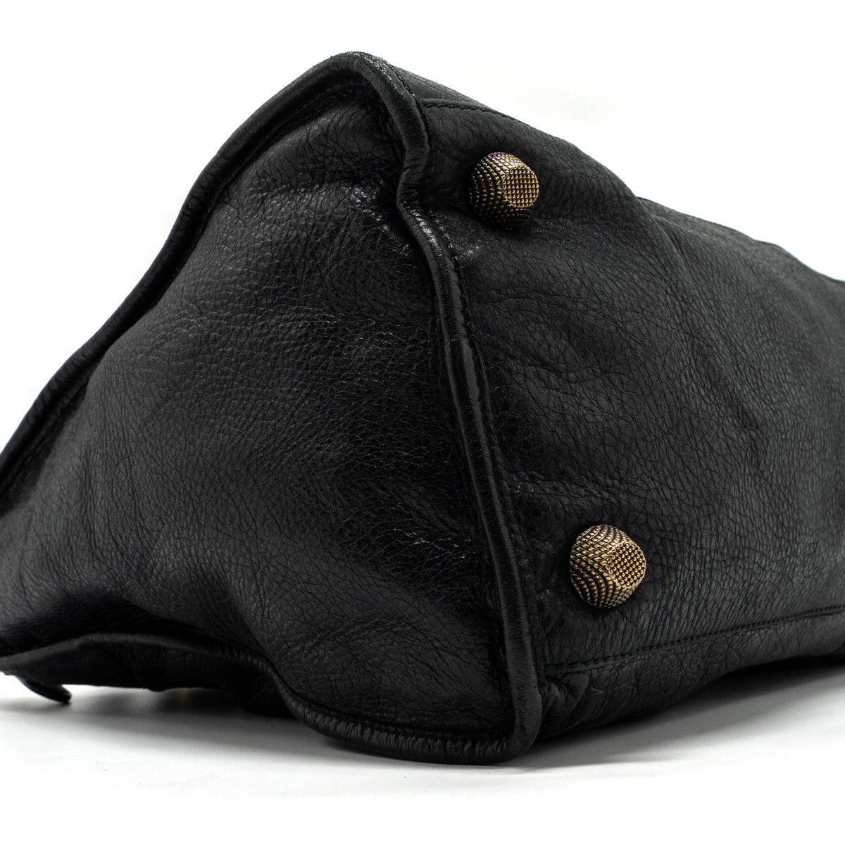 Balenciaga women's handbag Black luxury designer leather