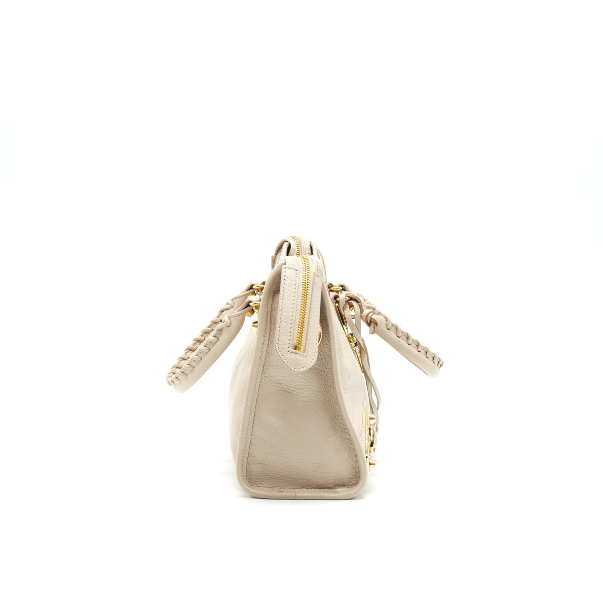 Authentic Balenciaga handbag Beige luxury fashion accessory