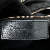 Balenciaga designer handbag leather closeup detail