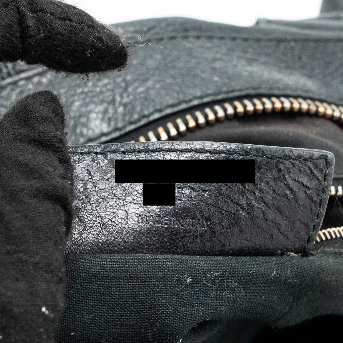 Authentic Balenciaga handbag Black luxury fashion accessory