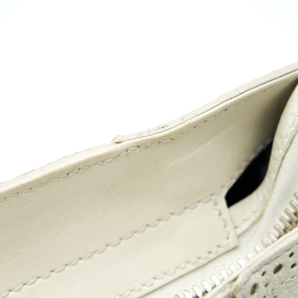 Balenciaga designer handbag leather closeup detail