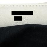 Side view of Balenciaga handbag White premium designer bag