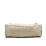Balenciaga designer handbag leather closeup detail
