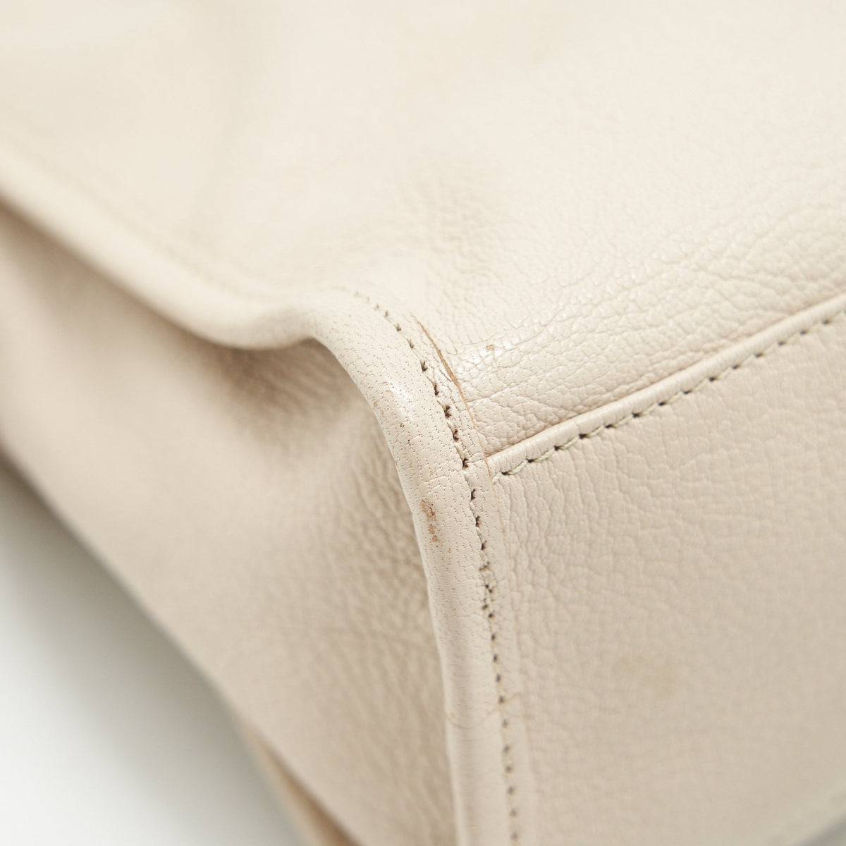 Authentic Balenciaga handbag Beige luxury fashion accessory