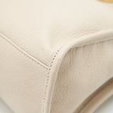 Balenciaga women's handbag Beige luxury designer leather