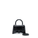 Balenciaga women's handbag Black luxury designer leather