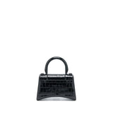 Balenciaga designer handbag leather closeup detail