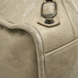 Balenciaga women's handbag Grey luxury designer leather