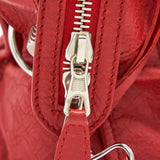 Balenciaga designer handbag leather closeup detail