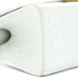Balenciaga designer handbag calf closeup detail