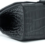 Balenciaga women's handbag Black luxury designer leather