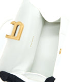 Balenciaga women's handbag White luxury designer calf
