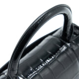 Balenciaga designer handbag leather closeup detail