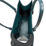 Side view of Balenciaga handbag Green premium designer bag