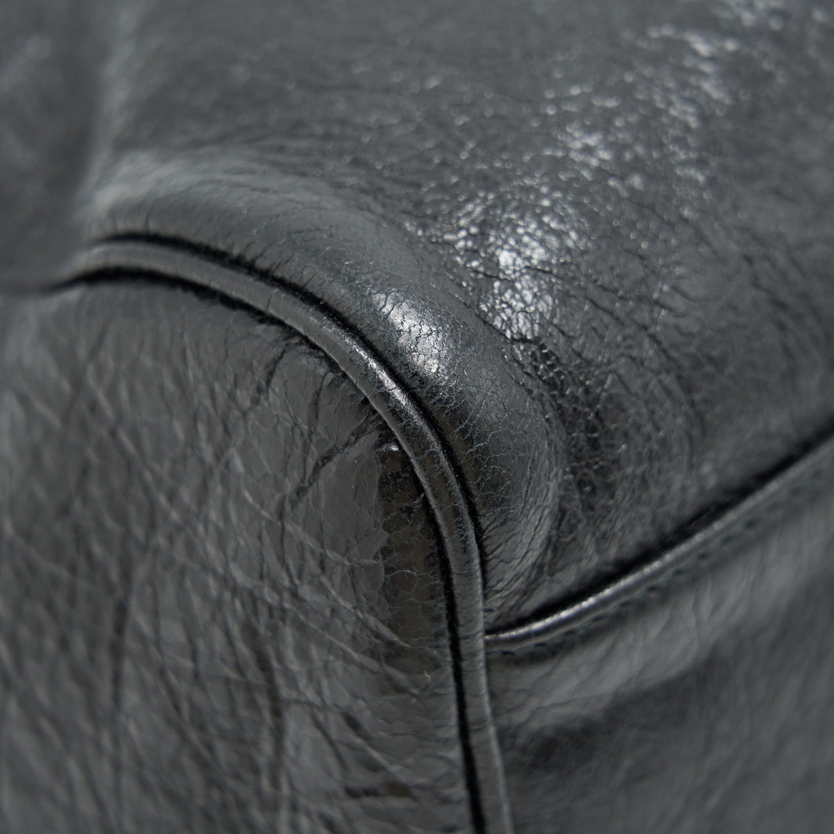 Balenciaga women's handbag Black luxury designer leather