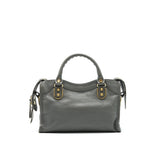 Authentic Balenciaga handbag Grey luxury fashion accessory