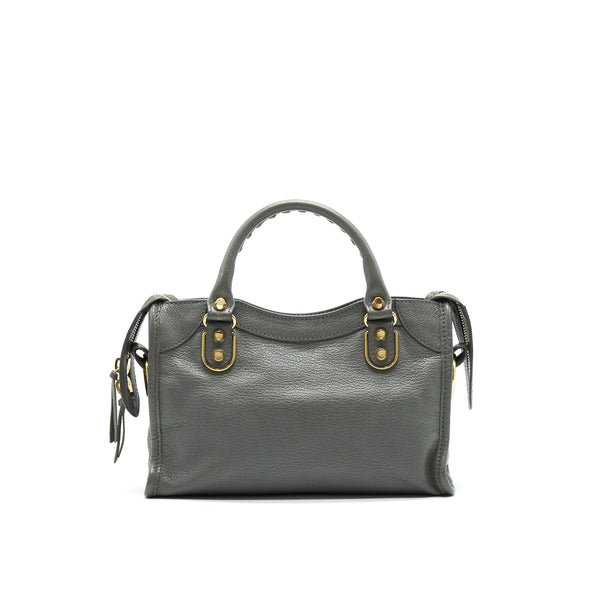 Authentic Balenciaga handbag Grey luxury fashion accessory