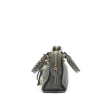 Side view of Balenciaga handbag Grey premium designer bag