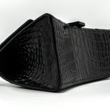 Balenciaga designer handbag calf closeup detail