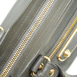 Balenciaga authentic luxury handbag Grey leather craftsmanship
