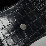 Balenciaga authentic luxury handbag Black calf craftsmanship