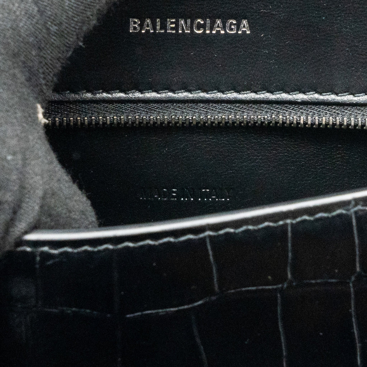 Balenciaga women's handbag Black luxury designer calf