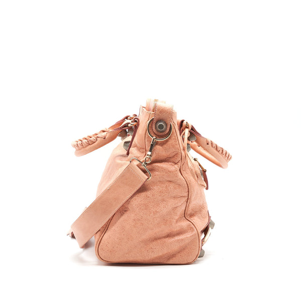 Authentic Balenciaga handbag Pink luxury fashion accessory