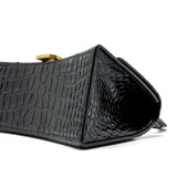 Balenciaga authentic luxury handbag Black calf craftsmanship