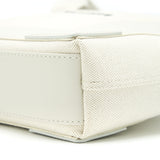 Balenciaga authentic luxury handbag White leather craftsmanship