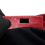 Balenciaga designer handbag leather closeup detail