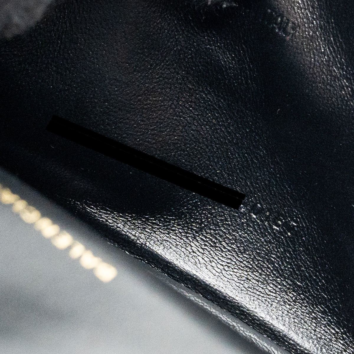 Side view of Balenciaga handbag Black premium designer bag