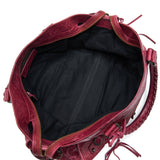 Balenciaga designer handbag leather closeup detail