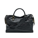 Balenciaga designer handbag leather closeup detail