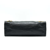 Side view of Balenciaga handbag Black premium designer bag