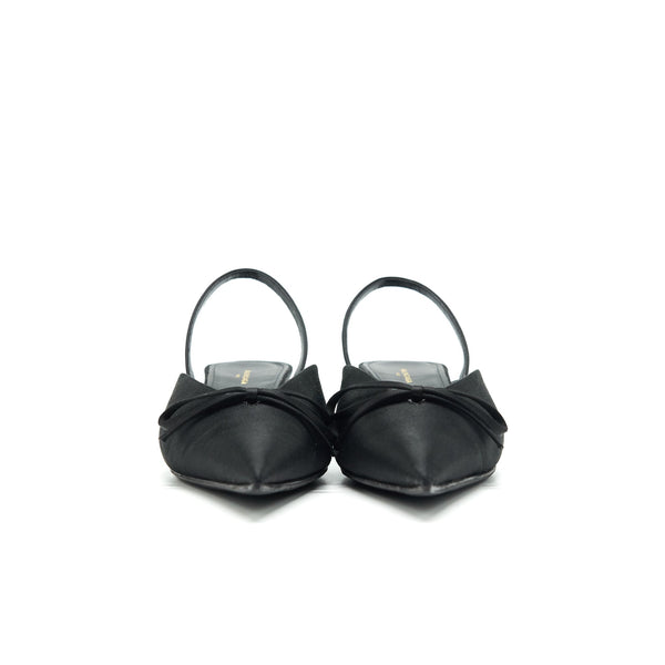 Side view of Balenciaga handbag Black premium designer bag