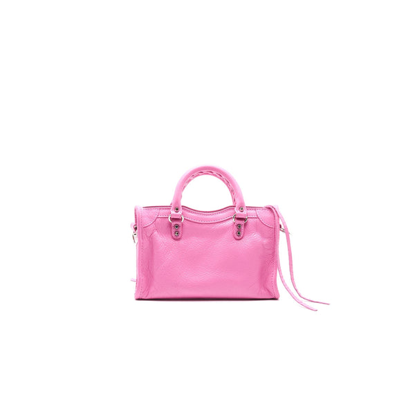 Balenciaga designer handbag leather closeup detail