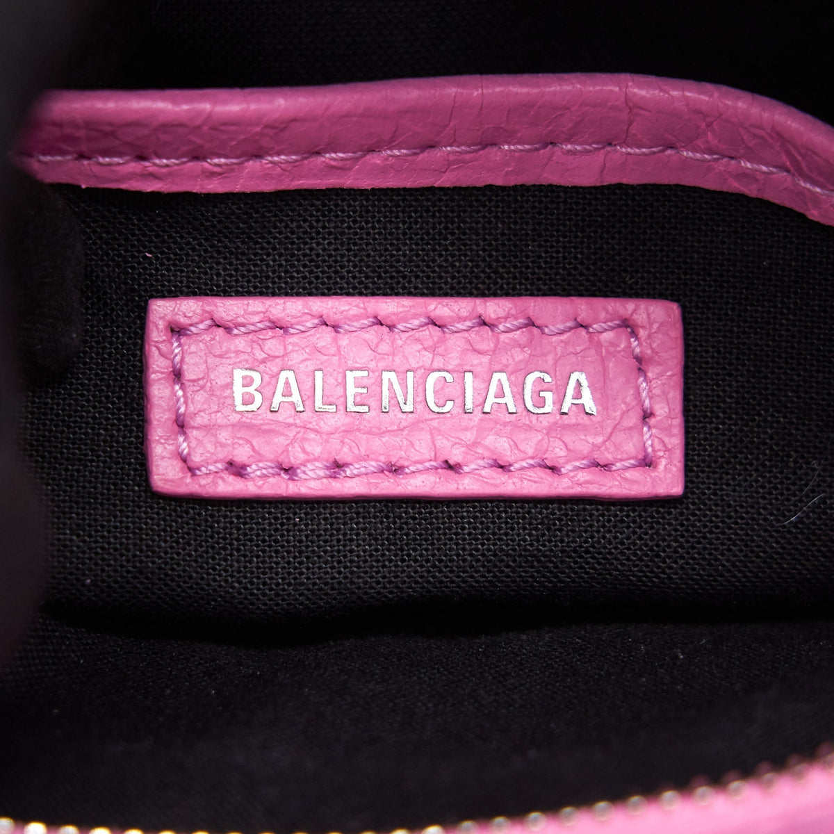 Balenciaga women's handbag Pink luxury designer leather