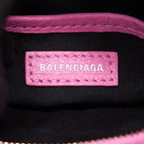 Balenciaga women's handbag Pink luxury designer leather
