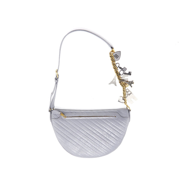 Balenciaga designer handbag leather closeup detail